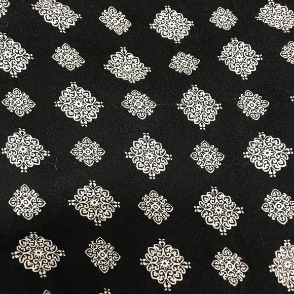 Maurices Womens Black White Embroidered Strapy Open Back Summer Dress Size S - Picture 8 of 8